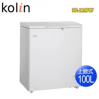 在飛比找ETMall東森購物網優惠-(促銷)Kolin歌林 100L臥式冷凍冷藏兩用冰櫃KR-1