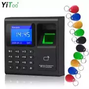 Fingerprint Attendance Machine RFID Keypad Access Control Electric Time Clock