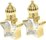 OFFIGAM 2 Pack Essential Oil Holders Leakproof Roller Bottles Small Travel Perfume Bottles for Aromatherapy
