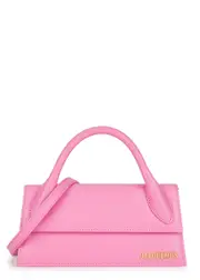 Jacquemus Le Chiquito Long Leather Top Handle Bag, Bag, Pink One Size