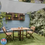 Colegence 10'x10' Square Sun Shade Sail, Outdoor Patio Sunshade Canopy Permea