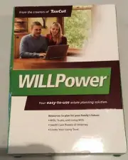 H&R Will power Last Will and Testament Trust Software CD Forms by Jay Adams NEW