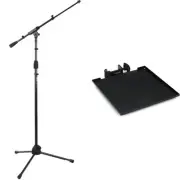 Gator Frameworks GFW-MIC-2020 Tripod Mic Stand and Small Accessory Tray
