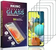 Screen Protector [4-Pack] for Google Pixel 7 5G 6.3-Inch, RKINC Tempered Glass Film Screen Protector, 0.33mm [LifetimeWarranty][Anti-Scratch][Anti-Shatter][Bubble-Free]