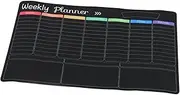 Parliky 1Set Erasable Monthly Weekly Planner for Fridge Reliable Grip Enhanced Family Interaction Versatile Use Surfaces Readable Design for Easy Organization