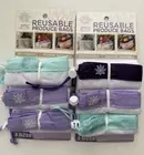 Lotus Produce Bags 6pc Reusable Netted Mesh Zero-Waste Non-Plastic Be Kind Ellen
