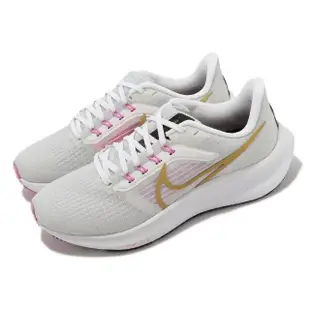 【NIKE 耐吉】慢跑鞋 Wmns Air Zoom Pegasus 39 女鞋 運動鞋 小飛馬 氣墊 緩震 白 金(DH4072-104)