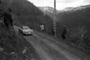 Dieter Kern and Ferdi Bokmann Alpine A110 1973 Rally Car Old Photo