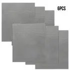 3/6PC Mintiml Charcoal BBQ Grill Mesh Mat Non-Stick Cooking Barbecue Sheet Liner