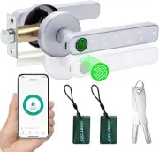 Smart Fingerprint Door Lock Biometric Digital Door Lock Electronic Safe Handle