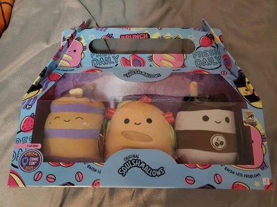 SDCC 2025 Jazzwares Squishmallows Brunch Little Plush Food Set Only 500 Made