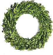 Boxwood Wreath 12 inch Preserved Nature Boxwood Home Decor Stay Fresh for Years Spring Summer Fresh Green Wreath Farmhouse Holiday Home Wreath Decor Spring Wreath