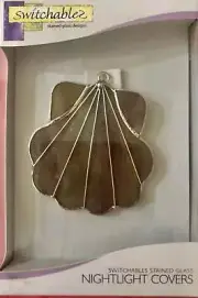 Scallop Seashell Ornament: Sun Catcher: Switchables Night Light Cover