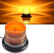 Led Rotating Beacon Warning Light Magnet Orange Led For Car Truck 12v Warning Light Flash Light Strobe Beacon Light Yellow