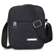 Men's Bag Shoulder Messenger Bag Casual Canvas Bag Men's Bag Backpack Small3207