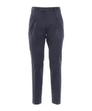Belt loop casual pants IT52,IT54 Black