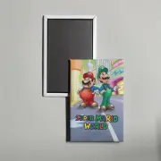 Super Mario World Mini TV Show Poster Fridge Locker Magnet