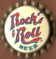 USA Plastic Lined Beer Crown Bottle Cap: Rock & Roll Brewing
