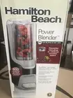 Hamilton Beach 800W Single-Serve Personal Blender with 20oz Travel Cup & Lid