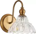 Vintage Bronze Wall Sconce Gold Wall Light Made of Electroplated Copper Body and