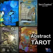tarot card cards deck abstract art oracle + book author artist collectible gift