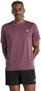 [New Balance] Men's Athletics T-Shirt Shirt, Fdp - Faded Plum, XL
