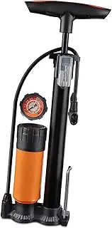 Vsenkes Heavy Duty Floor Pump Presta Aluminum Alloy Hand for Mountain Bike Road Bike Shock Absorbers