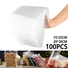 Vacuum Sealer Bags 100Pcs 6x10/8x12 Inch Food Saver Bags Reusable for wulPM