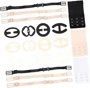 [WATIIFUFU] Bra Strap Extender 3 Hooks Sports Bras for Women Bra Straps Decorative Bra Clip Set Bra Accessories