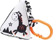 SOPOTUTU Hanging Stroller Geometric Toy High Contrast Sensory Plaything for Visual Development and Shape Recognition for Toddlers Strollers and Cribs