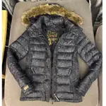 (9成5新) SUPERDRY 極度乾燥 保暖 類羽絨外套 FUJI系列 女S號 冬天騎車可穿