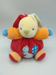 KALOO France Colors SMALL CHUBBY RABBIT Bunny #9632594 Plush Lovey Squirrel New