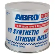 ABRO LG-990 #3 Lithium Grease Blue 454g Tub