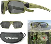 Q37 anti-fog polarized Tactical hunting Shooting sunglasses Military Grade Ballistic Impact Protection eye pro army Glasses, Motorcycle riding running driving Range
