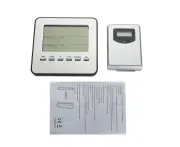 Digital Wireless Weather Station Alarm Clock Thermometer Hygrometer Outdoor Indoor Temperature