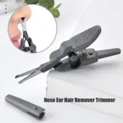 1Pcs Nose Ear Mustache Hair Remover Scissors Trimmer Round Safety Tips Fac~'l