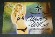 2014 Benchwarmer AUDREY ALEEN ALLEN Treasure Chest Black Ink Auto PLAYBOY Sexy