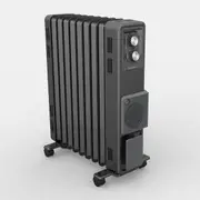 Dimplex 2400 Watt 9 Fin Oil Free Column Heater - Anthracite