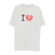 [Magliano] Magliano Broken-heart Graphic T-shirt L GREY