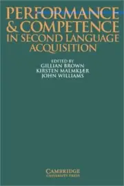 Performance and Competence in Second Language Acquisition (Paperback or Softback