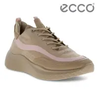 在飛比找Yahoo奇摩購物中心優惠-ECCO THERAP W 悅動皮革輕盈運動休閒鞋 女鞋 裸