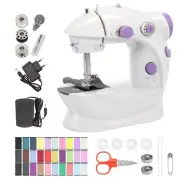 Mini Sewing Machine for Beginner Dual Speed Portable Sewing Machine Small Hou...
