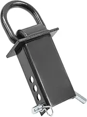 Heavy-Duty Stake Pocket D Rings, Adjustable Trailer Removable D-Ring Tie Down, Solid Steel Tie Down Accessories for Winch Straps, Grappling Hooks, J-Hooks, S-Hooks, Ratchet Straps