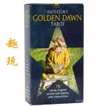 【塔羅牌】金色黎明啟懞塔羅牌INITIATORY GOLDEN DAWN TAROT進口正版意大利