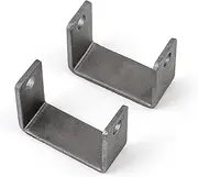 Speedmaster PCE169.1004 Compatible with Chevy 350 3 Bolt Rubber Engine Mount Safety Lock Brackets Only