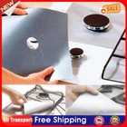 6pcs Reusable Gas Stove Protector Gas Hob Liners Burner Clean Mat (Silver) AU