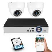 KERUI 5mp Lite 8CH DVR 1080p Security Camera System Outdoor H.265+ Home CCTV Kit