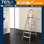 6 Step Ladder Multi-Purpose Folding Aluminium Light Weight Non Slip Platfo EP-OS
