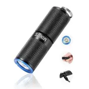 Keychain Flashlight Rechargeable Mini Flashlight 200 High Lumens IPX7 Waterproof