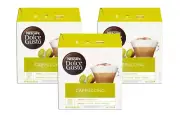 Dolce Gusto Nescafe Coffee Pods Cappuccino 16 Capsules (Pack of 3).